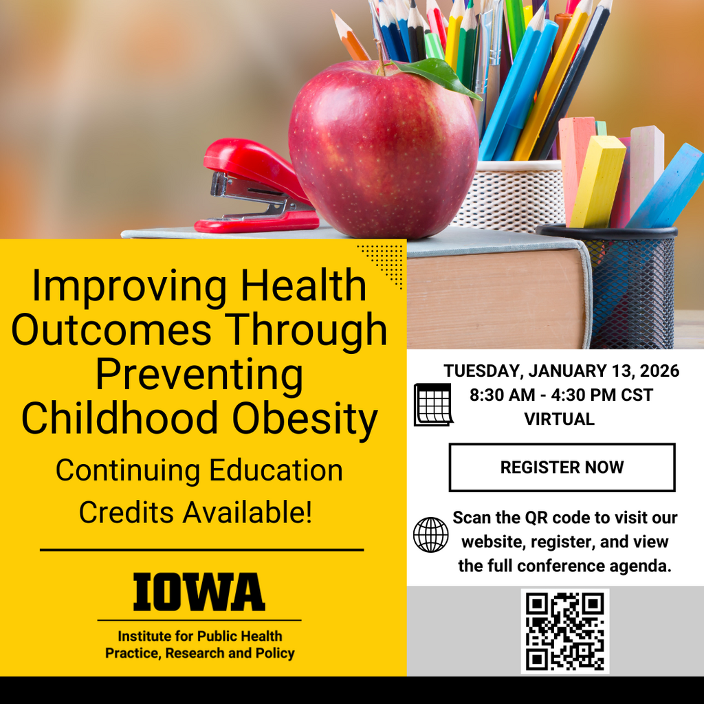 Improving Health Outcomes Through Preventing Childhood Obesity Conference  promotional image